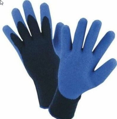 West Chester X-Large  Latex Dipped Gloves BLUE   [1 pair]  (93031)  FS-image