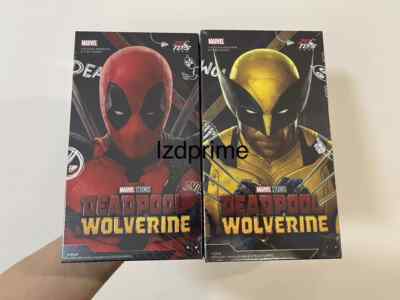 ZD Toys DEADPOOL & WOLVERINE 1/10 Scale Action Figure Set of 2 Mcu MARVEL NEW-image