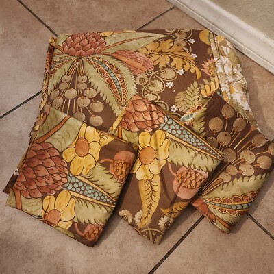 RARE Pottery Barn Cassendra Palampore King / Cal King Duvet Cover 3 Euro Shams-image