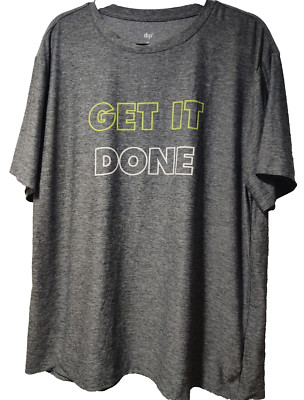 Dip unisex Heather Gray T-shirt Size XL 