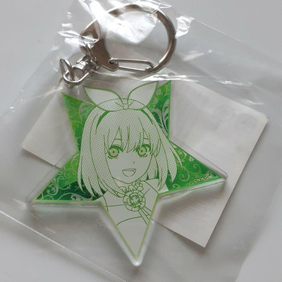 Quintessential Quintuplets Nakano Yotsuba Star-Shaped Acrylic Keychain-image