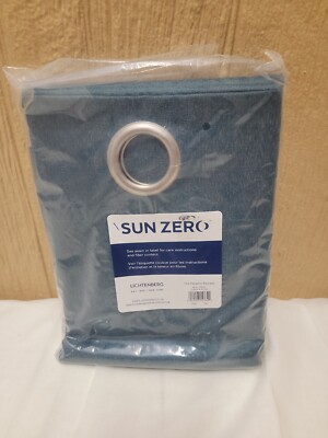 Sun Zero Lichtenberg Set of 2 Curtains 40