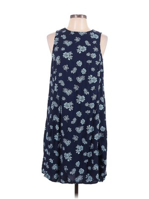 Dip Women Blue Casual Dress L-image