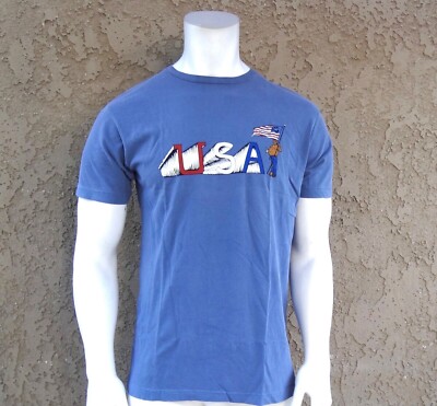 New Rip N Dip Skate Crew Blue USA American Sport Mens Size LARGE T Shirt RRIP-29-image