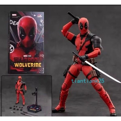 IN STOCK ZD Toy Deadpool Action Figure Toy Model Collection 1:10 Xmas Gifts New-image