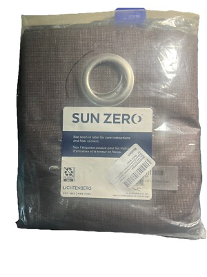 sun zero 100 blackout curtain-image