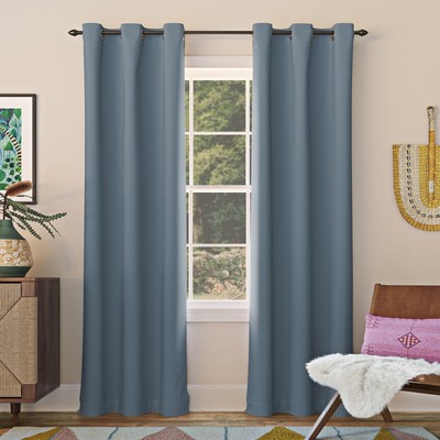 Nolan 1-Piece Energy Saving Blackout Grommet Curtain Panel, 40