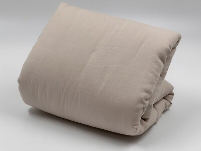 NWOT Pottery Barn Rosewater Dream Brushed Cotton Comforter Standard Sham, Beige-image