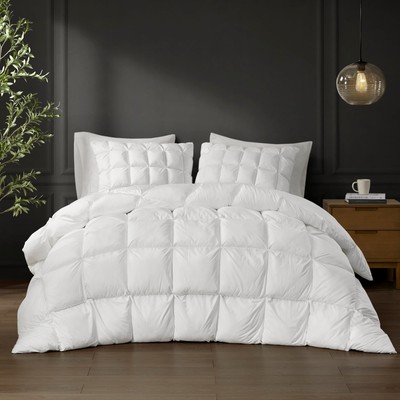 Queen Comforter Overfilled High Desity Down Alternative Fill Winter Comforter 3D-image