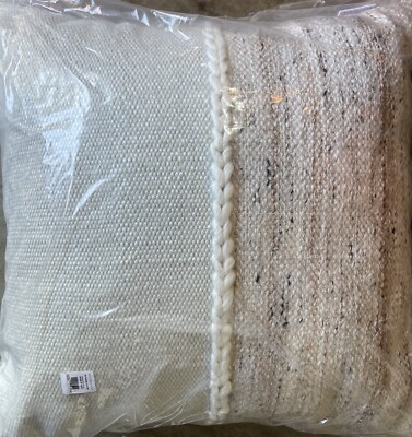 Pottery Barn Thierney Outdoor Pillow - Neutral - 22