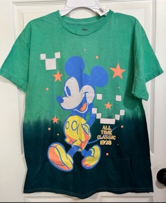 Mickey Mouse Dip Dye Shirt Men’s Size Large NWT-image