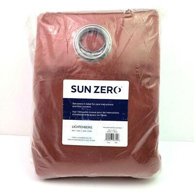 Sun Zero Lichtenberg Burnt Bronze Orange One Panel 104
