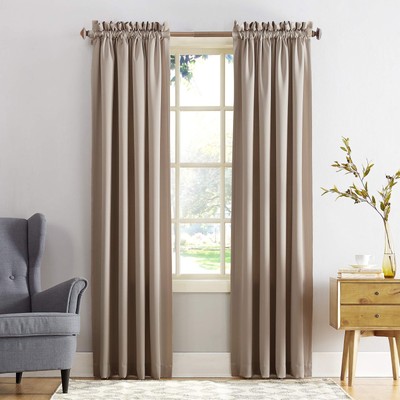 Barrow Energy Efficient Rod Pocket Curtain Panel Pair-image