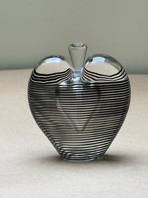 zellique studio art glass heart perfume bottle-image