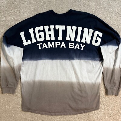 Fanatics Tampa Bay Lightning NHL Dip Dye Spirit Jersey Pullover XL-image