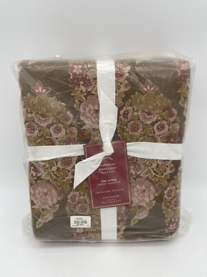 New Pottery Barn Sabyasachi Maharani Print King Cal King Duvet Cover-image