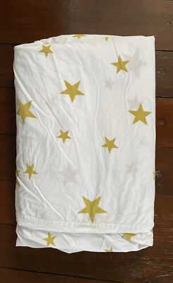 Pottery Barn Teen Emily & Merritt Scattered Stars Duvet Cover Full/Queen **READ-image