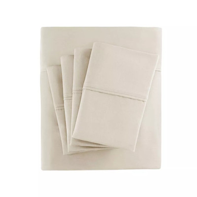 Cotton Blend 6pc Sheet Set 800 Thread Count (California King) Ivory-image