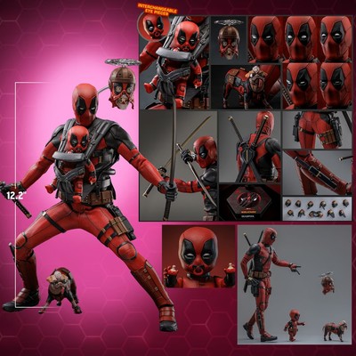 Deadpool & Wolverine 12 Inch Action Figure 1/6 Scale - Deadpool Hot Toys 913476-image