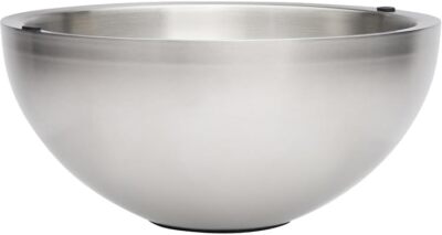  35 oz. Large Capacity - Stainless Steel Freezer Ice Bowl - (2 bowls).-image