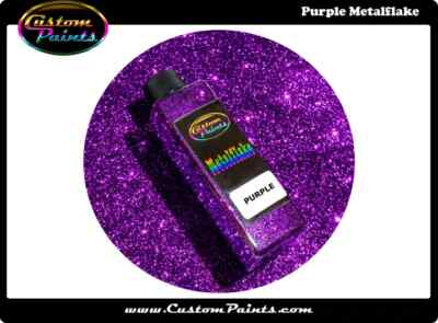 PURPLE Metal Flake 2oz Large - .015 Hex, Custom, HOK, Automotive plasti dip -image