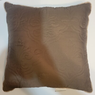 Madison Park Decorative Pillow 16x16 Brown-image