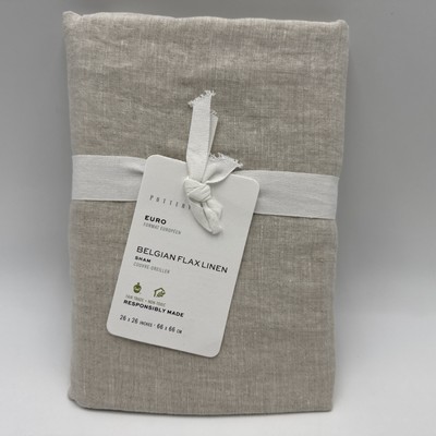 Pottery barn Belgian Flax Linen Euro Flax Sham / R4A3B-image