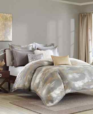 Madison Park Signature Hampton Hill Graphix Jacquard 9-Pc. Comforter Set - KING-image