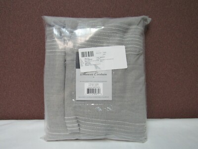 Madison Park Greyson 72 x 72 Grey Cotton Shower Curtain T4101401-image