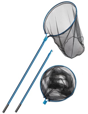 Large Fishing Nets for Saltwater Fishing Net Long Handle Extra Large Rubber N...-image