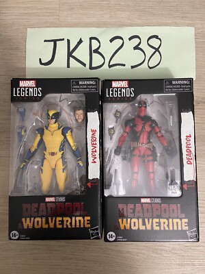 NEW 2024 6” Marvel Legends - Deadpool and Wolverine Set of 2 NIB-image