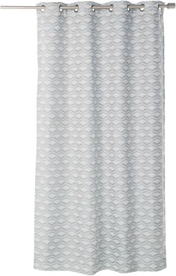 52842 Raleigh Geometric 100% Blackout Grommet Curtain Panel 52
