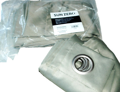 NEW Pair Sun Zero Green Lichtenburg Grommet Panels 84