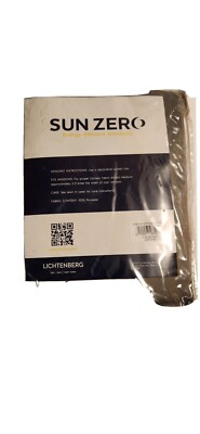Sun Zero Lichtenberg  Curtain 2 Panel Variety-image