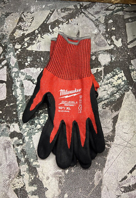 Milwaukee 48-22-8948 CUT LEVEL 4 NITRILE DIPPED GLOVES - SIZE X-LARGE ( 1 PAIR )-image