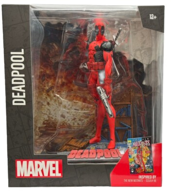 McFarlane Toys 2024 Marvel Deadpool. Inspired by The New Mutants Issue #98-image