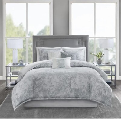 100% Cotton Printed Sateen 7pcs Comforter Set,MP10-5530-image