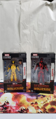 Marvel Legends Deadpool and Wolverine Set of 2 Figures NEW - Free Shipping-image