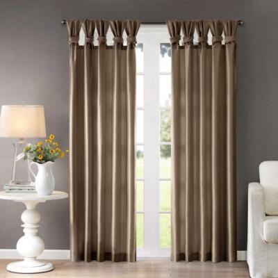 Madison Park Emilia Twist Tab Curtain Panel 108