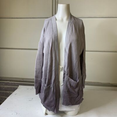 SPLENDID Luna Dip Dye Cardigan Women's Size Large Purple-image