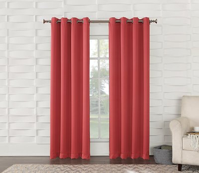 Sun Zero Barrow Energy Grommet Window Curtain Panel, 54