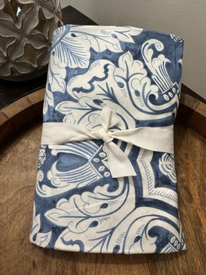 POTTERY BARN Marcel KING Pillow Sham Case 36x20 100% Organic Cotton Israel NEW-image