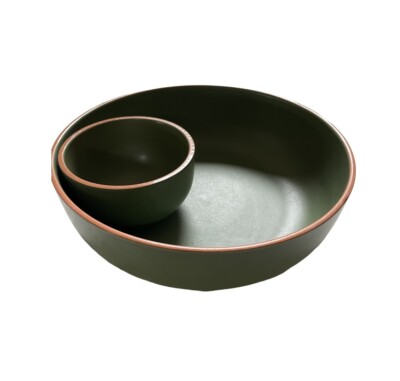 WSP Terra Cotta Green CASA VERDE Portugal Round Large 13