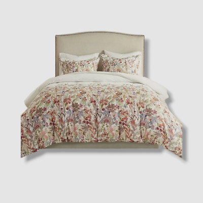 Madison Park Beige Mariana 3-Pc. Duvet Cover Set, King/California King-image
