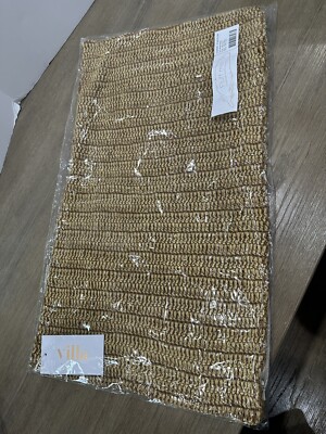 Pottery Barn paca Villa Kona Rina linen pillow cover in honey 14x26