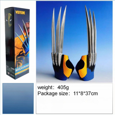 Wearable Deadpool 3 Wolverine Claw Gloves PVC Action Figure Cosplay Toy Gift-image