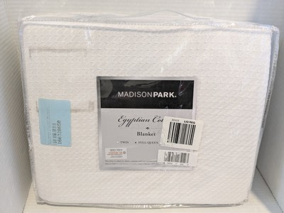 Madison Park Egyptian Cotton Blanket - Full/Queen - White-image