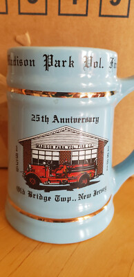 Madison Park Vol Fire Dept 25th anniv mug 1981-image