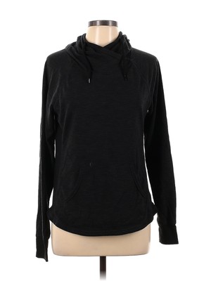 Dip Women Black Pullover Hoodie L-image