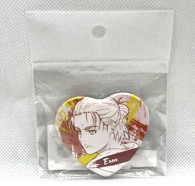 Attack on Titan Eren Heart-Shaped Can Badge The Final Season-image